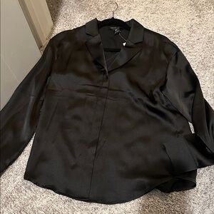 Rachel Zoe Elegant Black Blouse